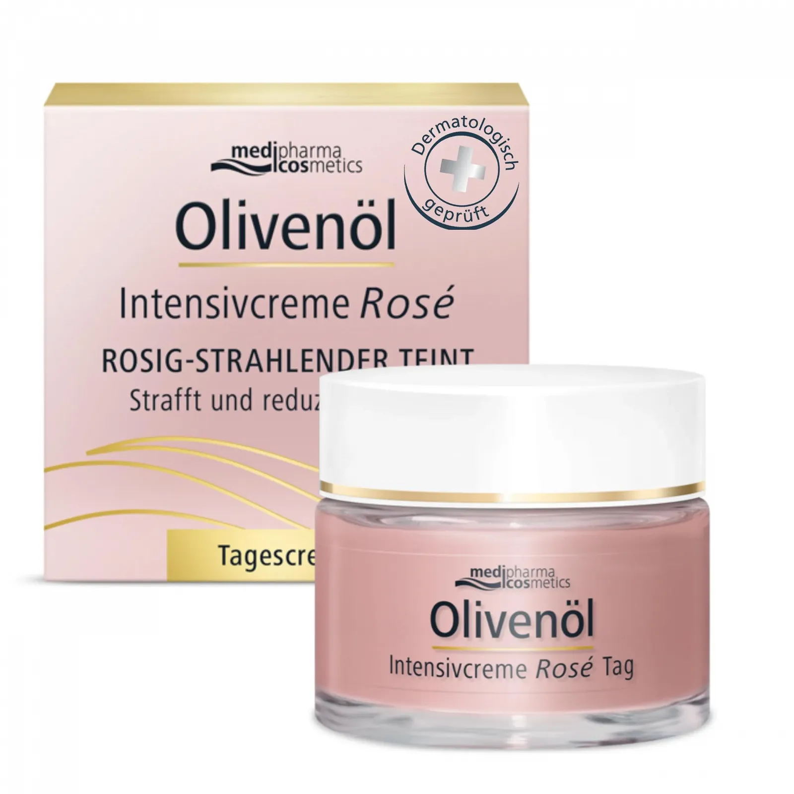 Денний крем medipharma cosmetics Olive Oil Intensive Cream Rose 50 мл, фото №1