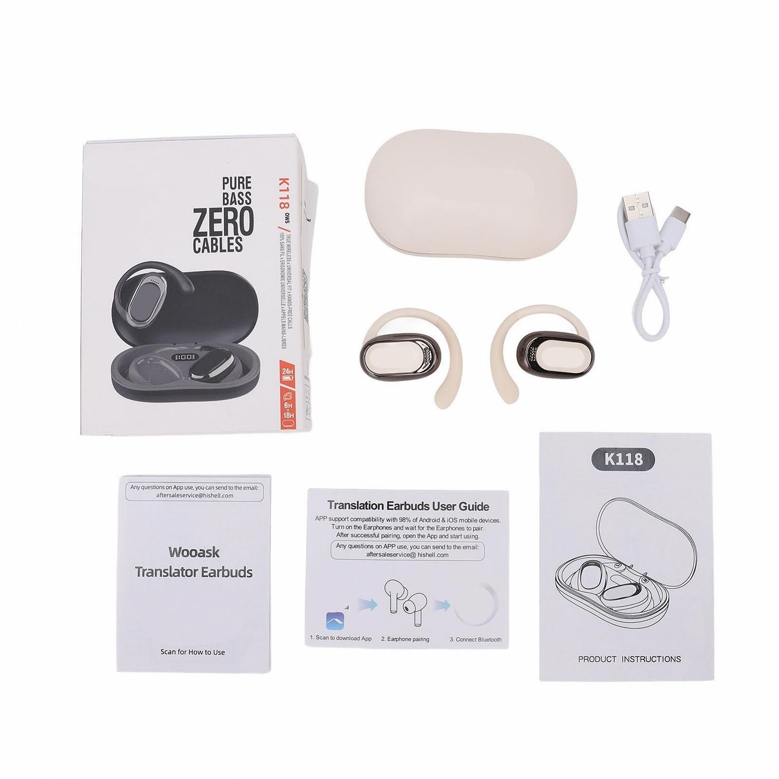 Навушники-перекладач 5.4 для музики з підтримкою 144 мов, фото №6