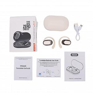 Наушники-переводчики BT 5.4, 144 языка, сенсорное управление, чистый звук звонков synthetic.ua - Фото 1