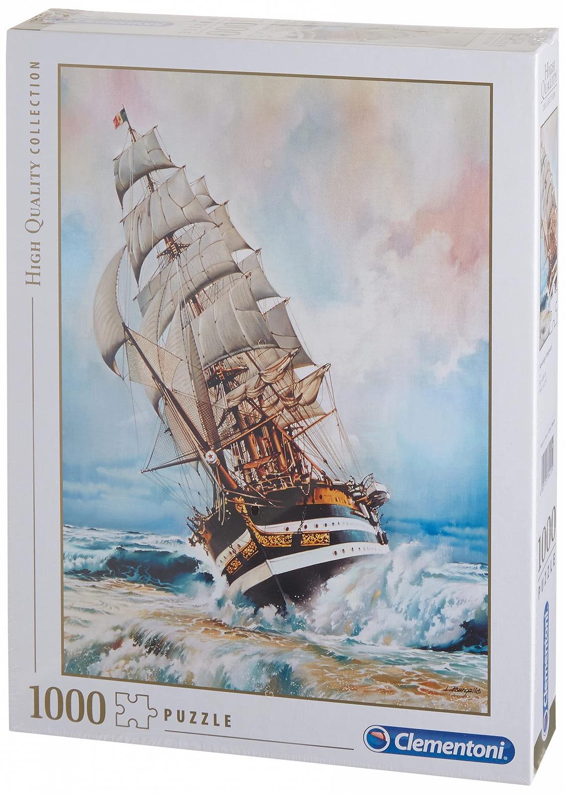 Пазл Clementoni High Quality Collection Amerigo Vespucci 39415 1000 деталей Разноцветный, фото №3