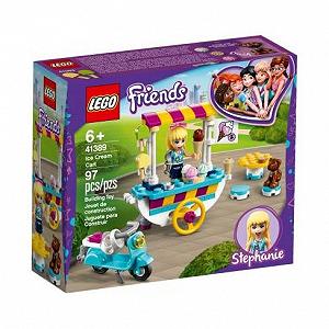 Конструктор LEGO Friends Тележка с мороженым 97 деталей 41389 Конструктор LEGO Friends Тележка с мороженым 97 деталей 41389