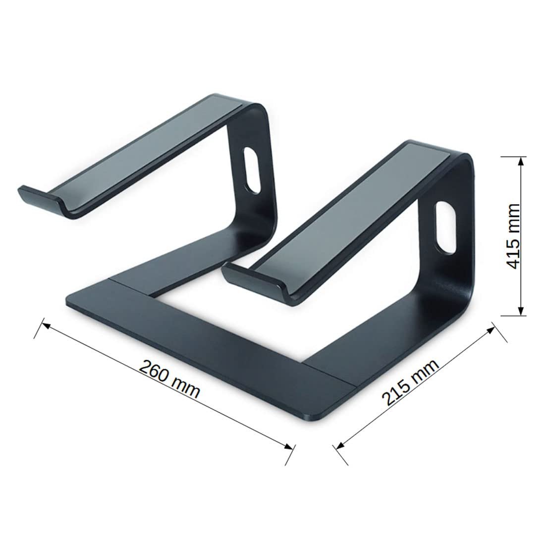 Подставка для ноутбука keepdrum RS102BK для ноутбуков 25,4-50,8 см Черный, фото №9