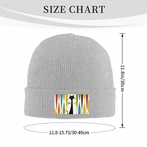 Шапка JBYJBX Изображение кота в стиле середины прошлого века Осенняя зимняя повседневная цена на synthetic.ua - Фото 1 Шапка JBYJBX Изображение кота в стиле середины прошлого века Осенняя зимняя повседневная synthetic.ua - Фото 1