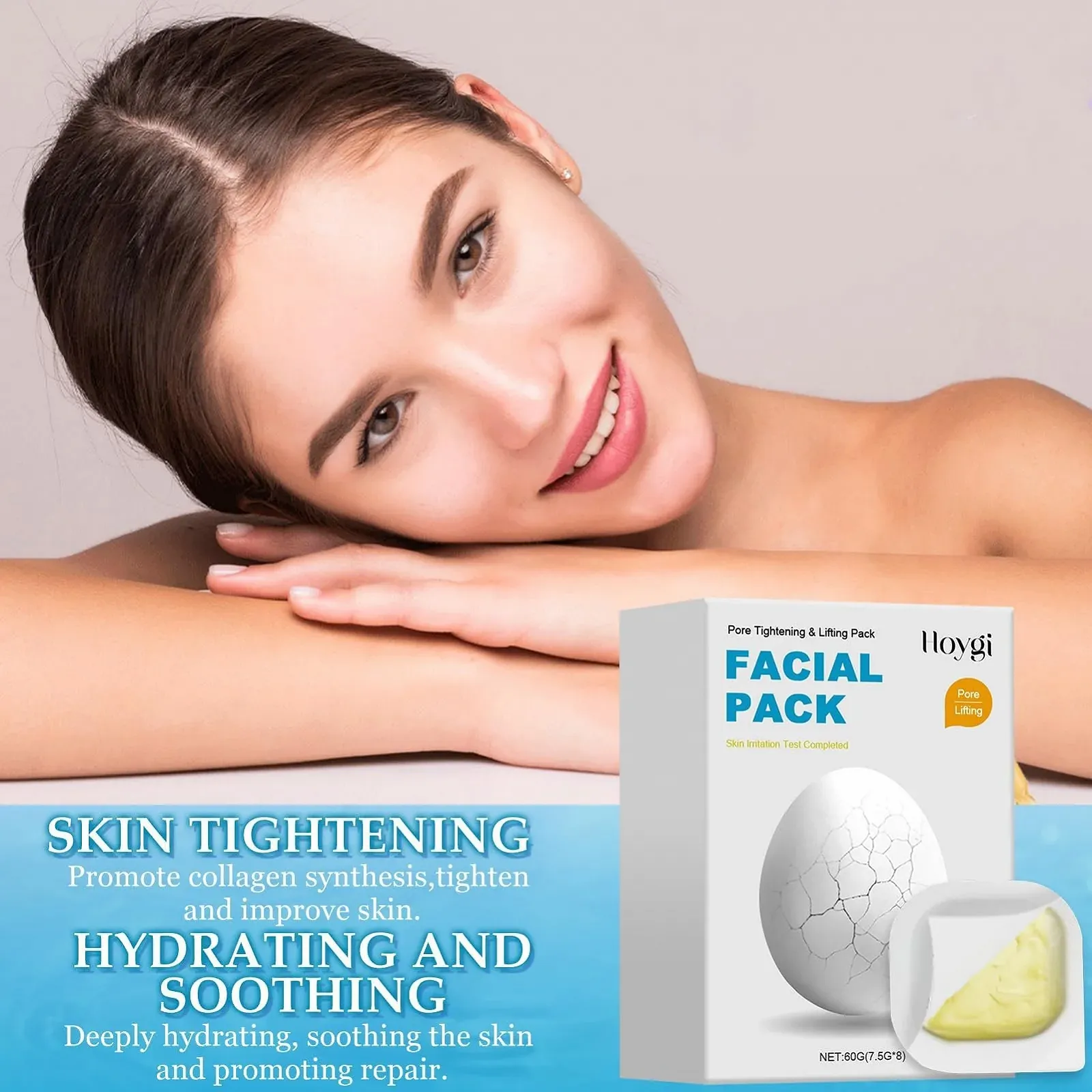 Маска для обличчя Zombie (8 шт.) Зволоження, проти зморшок, очищення та освітлення, фото №6