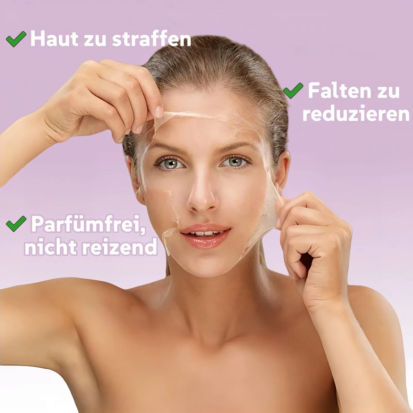 Маска-пленка для лица Коллагеновая маска для ночного использования, маска для лица для удаления пятен, коллагеновая маска, ночная коллагеновая маска, увлажняющая маска для лица с кисточкой, фото №4