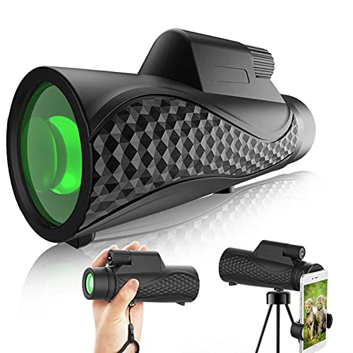 Монокуляр DERBUT 10x42 BAK4 Prism FMC-объектив с адаптером для смартфона и штативом, фото №2