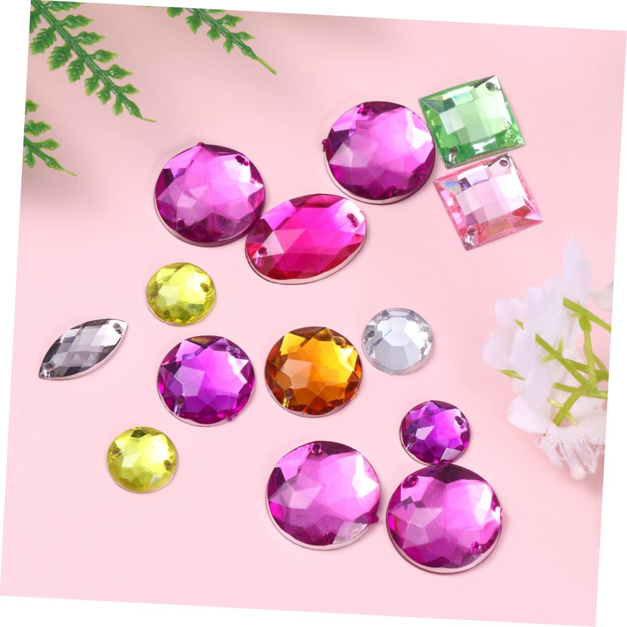 Прикраса Стрази Скло AB Кристал 3D Круглий, фото №6