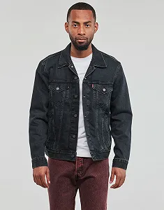 Мужская куртка Levis - The Trucker Jacket Blue Black Trucker  - M - Фото 1