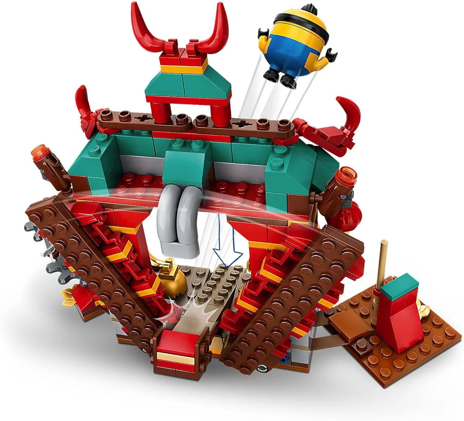 Конструктор LEGO Minions Бій міньйонів кунг-фу 75550 Кевін Стюарт Отто 310 шт, фото №4 Конструктор LEGO Minions Бій міньйонів кунг-фу 75550 Кевін Стюарт Отто 310 шт, фото №4