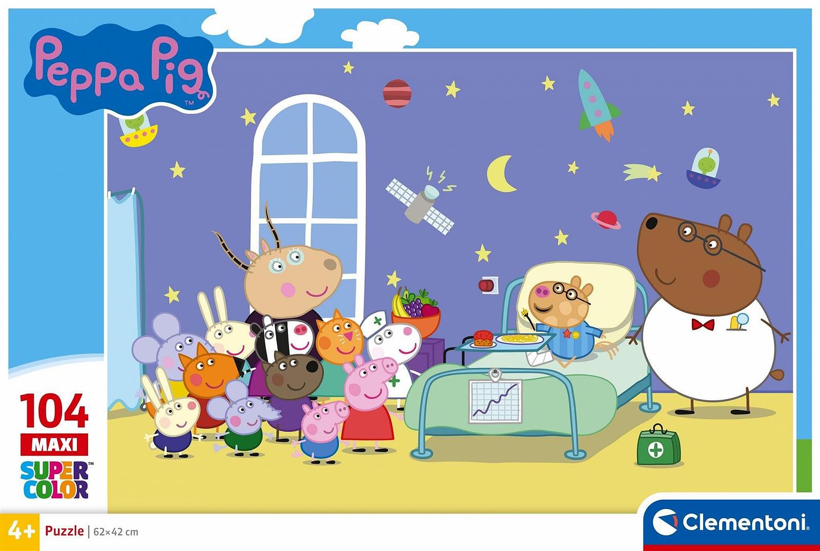 Пазл Clementoni Maxi 23735 Peppa Pig 104 элемента многоцветный, фото №7