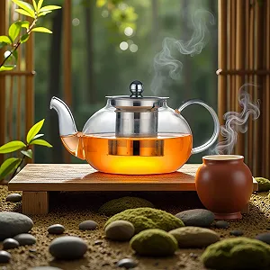 Скляний Чайник-заварник synthetic.ua - Фото 1