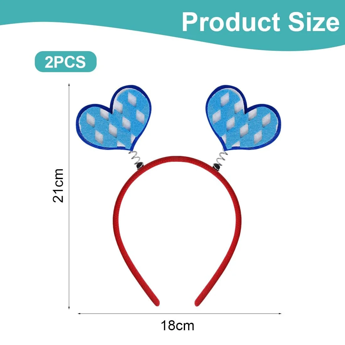 Набір обручів на Голову Oktoberfest (2 шт), фото №2