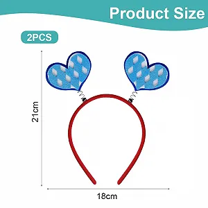 Набір обручів на Голову Oktoberfest (2 шт) synthetic.ua - Фото 1
