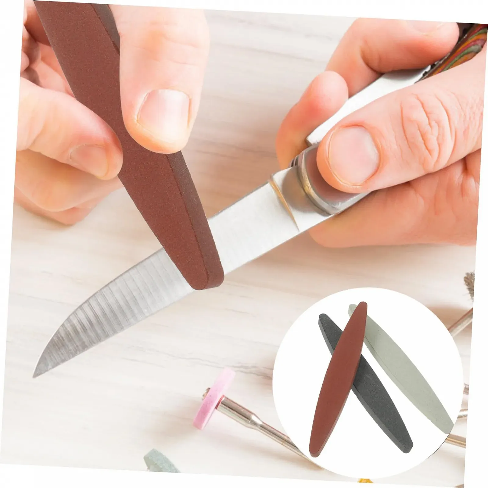 Набір ручних точил GLEAVI 3 шт., фото №6