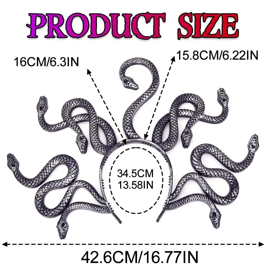 Обруч на голову Змія Reaky, фото №6