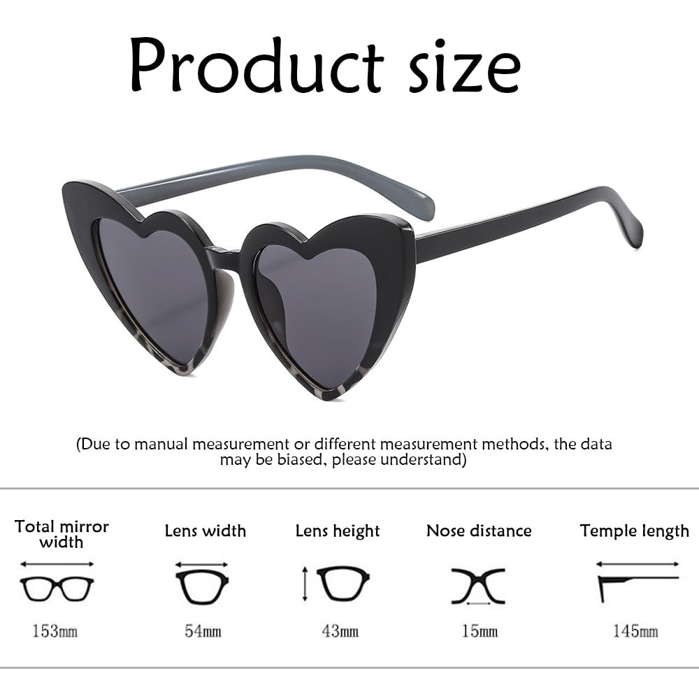 Солнцезащитные очки в форме сердца, фото №6