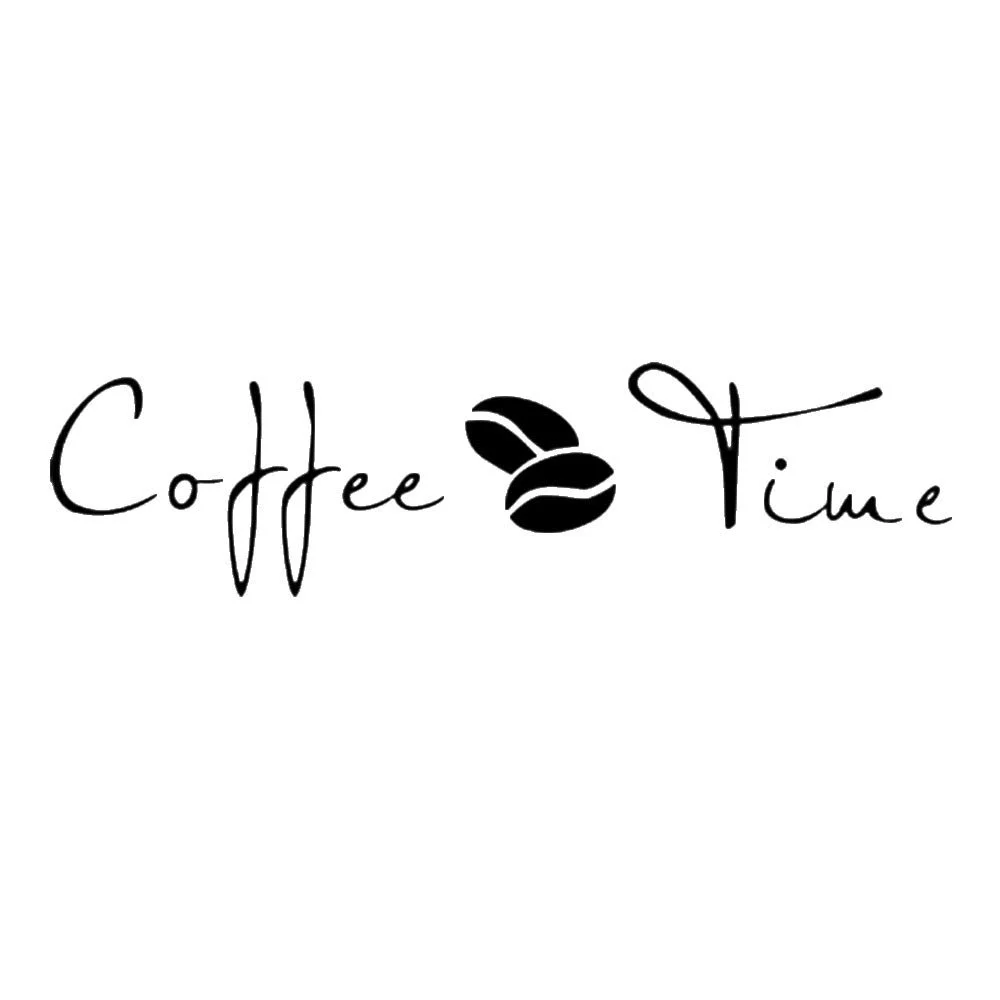Наклейка на стіну CoffeeTime Coffee Vinyl Removable 58 x 15 см, Чорний, фото №1