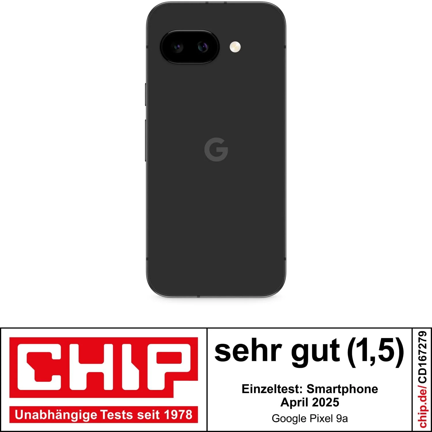 Смартфон Android Google Pixel 9a 128GB Obsidian, фото №3