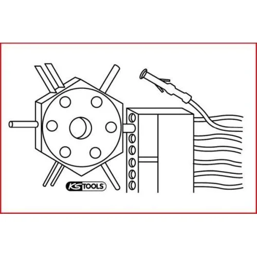 Инструмент для разблокировки клемм KS TOOLS 150.1232, фото №2