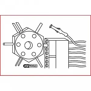 Инструмент для разблокировки клемм KS TOOLS 150.1232 synthetic.ua - Фото 1