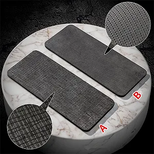 Килимок для заточування ножів Гумовий тримач Протиковзний 22 x 9 см 10 шт. synthetic.ua - Фото 1