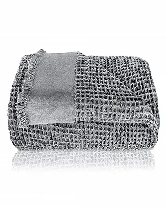 Покривало Gräfenstayn Premium з бахромою - 150 x 200 см - Фото 1