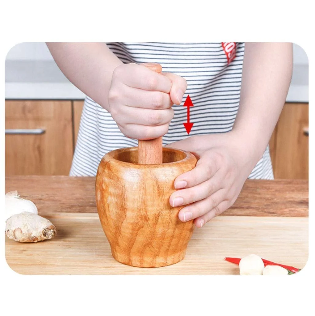 Ступка і товкачик Дерев'яна, фото №3