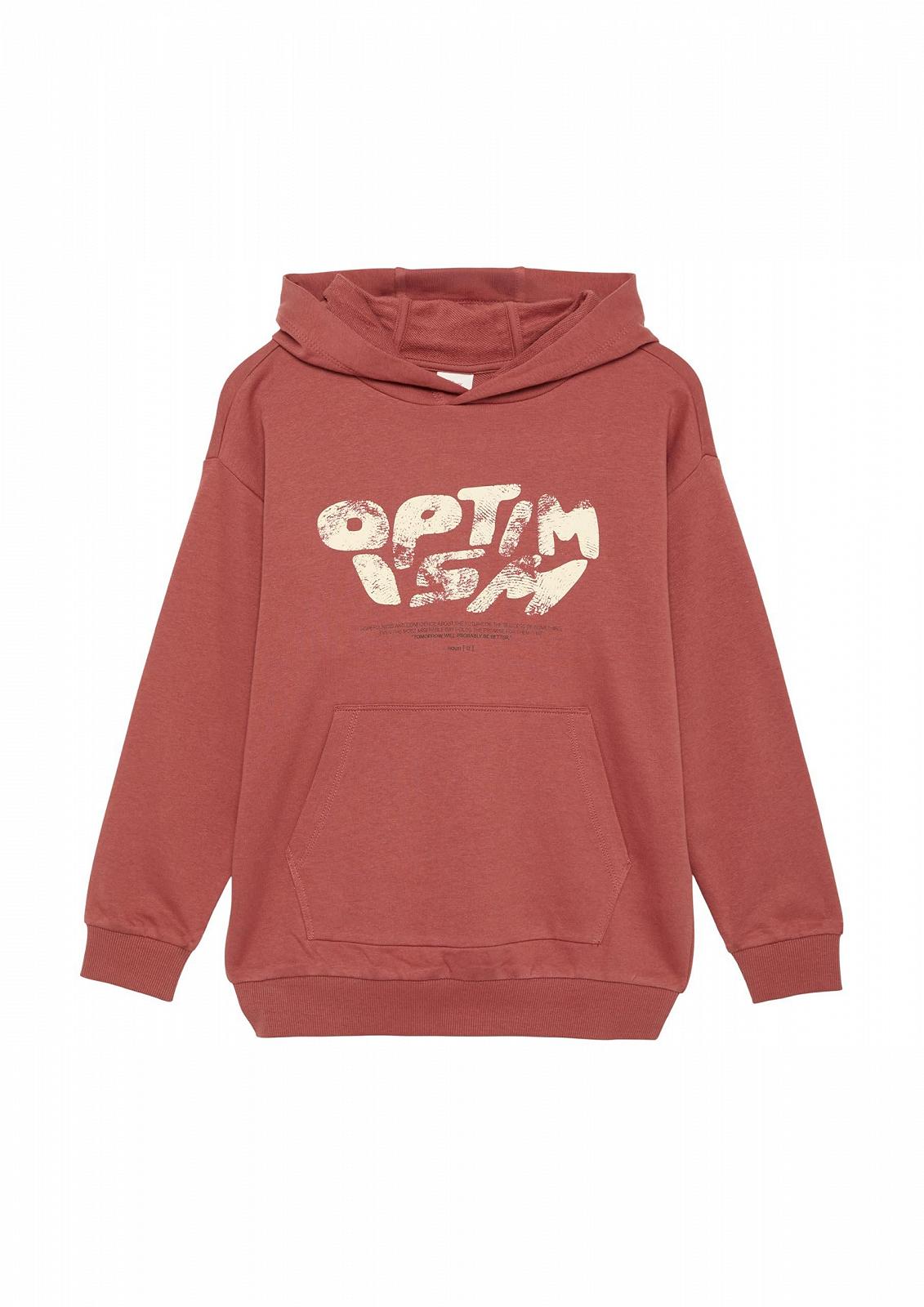 Худі s.Oliver Junior для хлопчиків з принтом спереду, фото №1