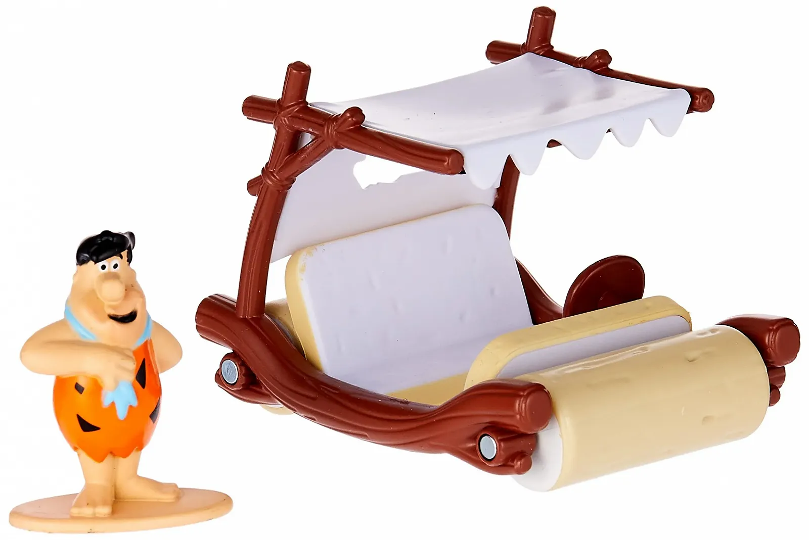 Автомобіль Jada Los Picapiedra Family Flint The Flintstones 1:32 різнокольоровий, фото №1