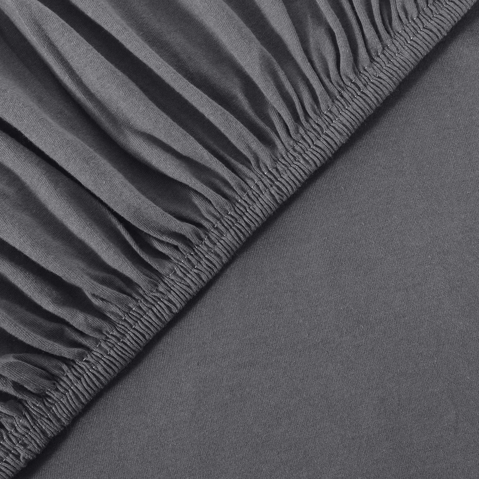 Простирадло на гумці leevitex Бавовна  Антрацит, фото №2