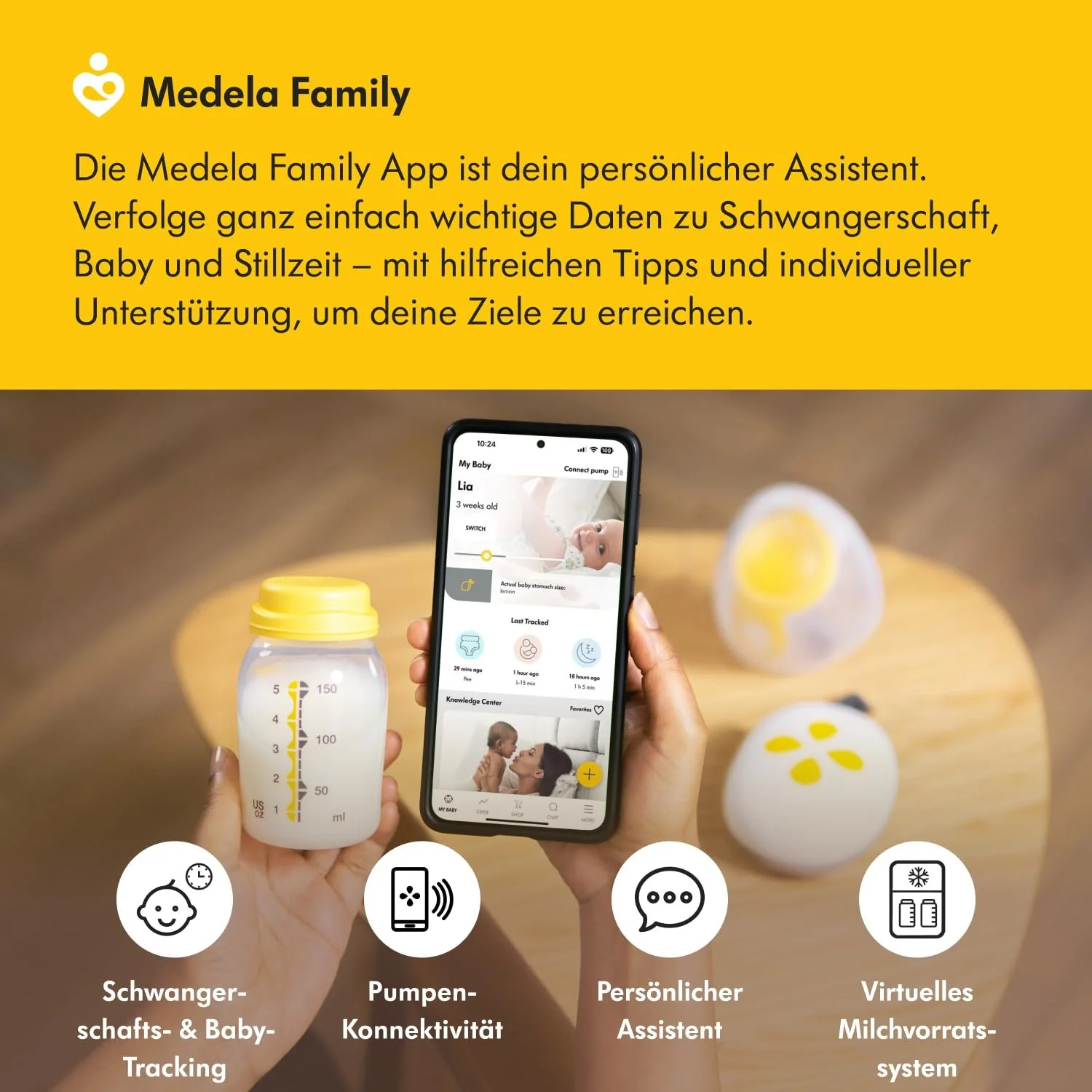 Молоковідсмоктувач електричний одинарний Medela Solo Hands-free, фото №13 Молоковідсмоктувач електричний одинарний Medela Solo Hands-free, фото №13