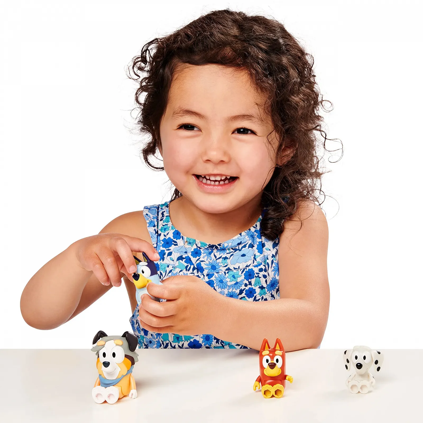 Набор фигурок Bluey School Figures 4 шт 6.5-7.5 см шарнирные, фото №3