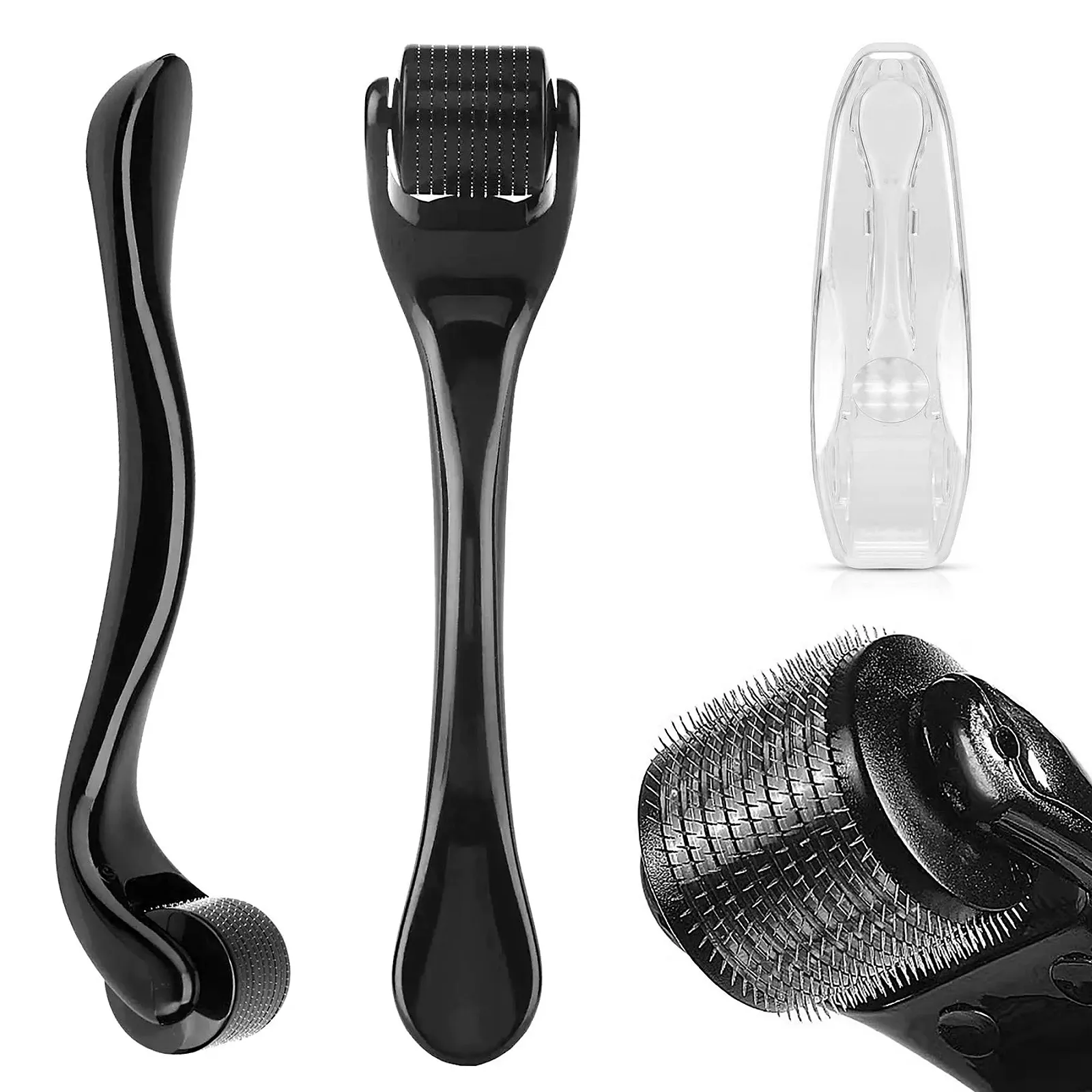 Дермаролер OioTuyi 0,5 мм для бороди та волосся, мікроголковий ролик, фото №1