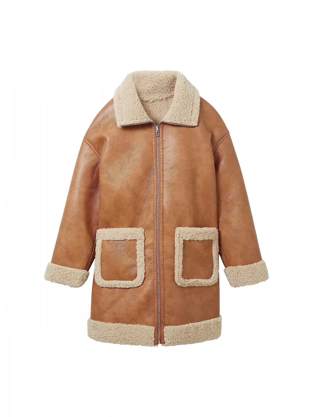 Жіноче пальто TOM TAILOR Sherling двостороннє, фото №3