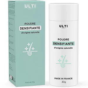 ULTI Paris для загущення та об'єму волосся, 100% натуральне! Пудра для волосся при випадінні та тонкому волоссі, 27 г (Світло-коричневий) - Фото 1