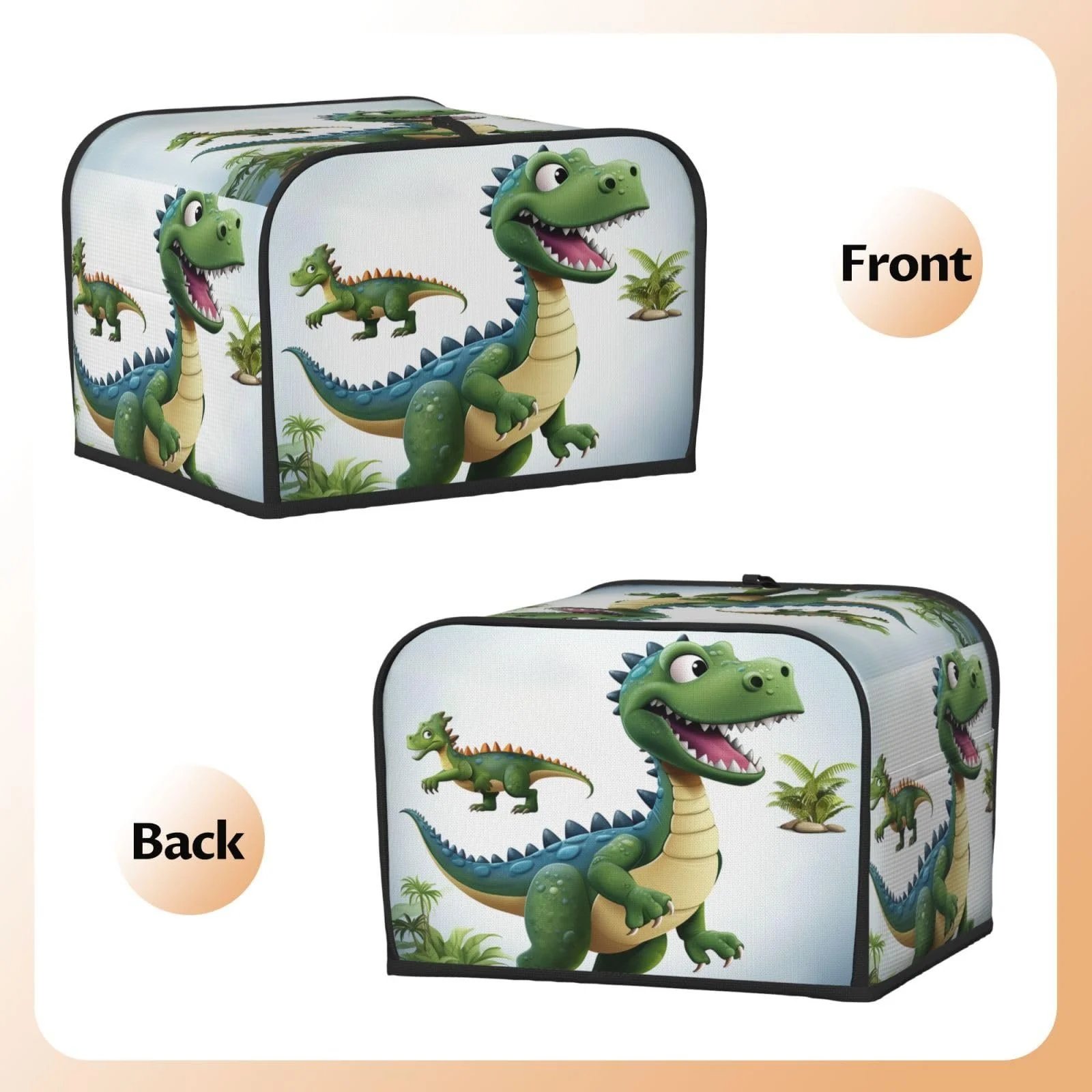 Чохол для тостера на 4 скибочки з двома кишенями, фото №6 Чохол для тостера на 4 скибочки з двома кишенями, фото №6