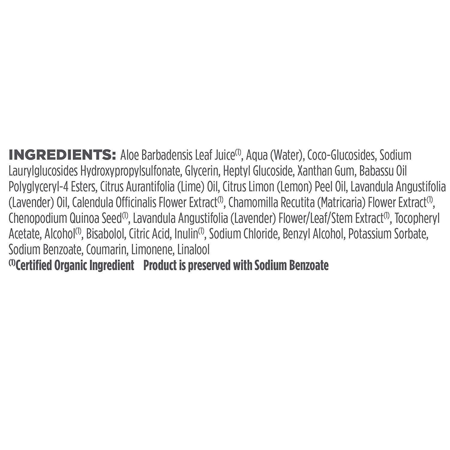 Гель для душу Avalon Organics Nourishing Лаванда 32 унції, фото №7