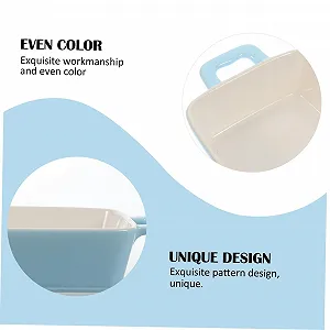 Форма для випікання керамічна велика полірована нековзка універсальна для запіканок та подачі страв synthetic.ua - Фото 1