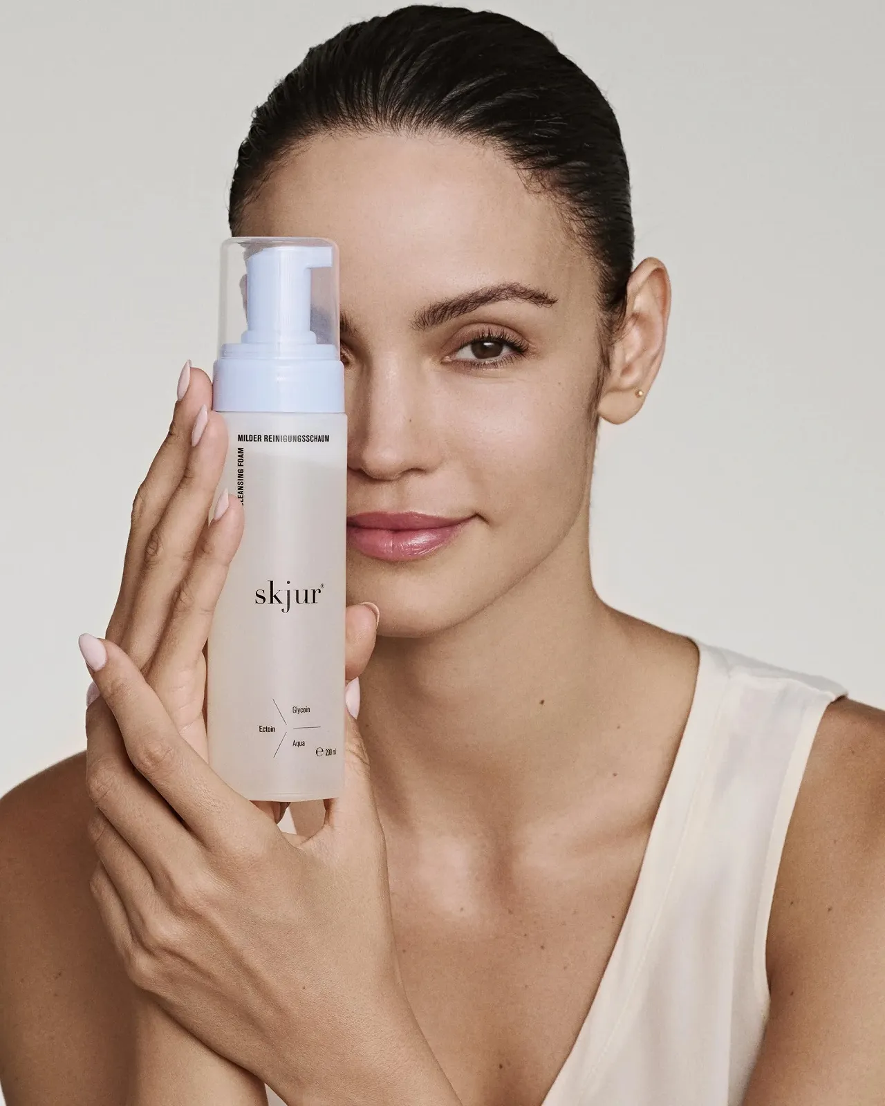 Пінка для вмивання Обличчя для сухої та чутливої шкіри [з ектоїном та глікоїном], фото №2