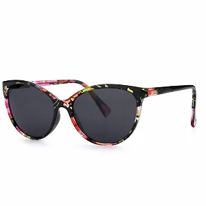 Сонцезахисні окуляри Котяче око TJUTR Жіночі Поляризовані Ретро Захист від УФ-променів Класичні Вінтажні - Фото 1