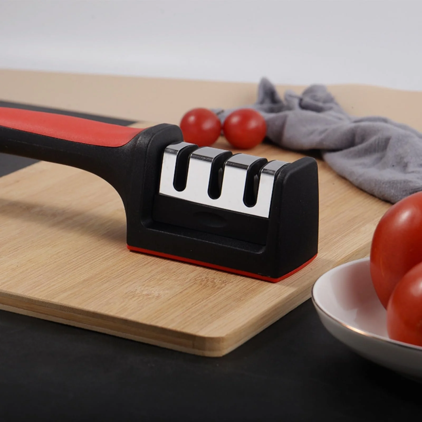 Точилка для ножів Boobeen багатофункціональна триступенева ручна прецизійна з фіксованим кутом, фото №5 Точилка для ножів Boobeen багатофункціональна триступенева ручна прецизійна з фіксованим кутом, фото №5