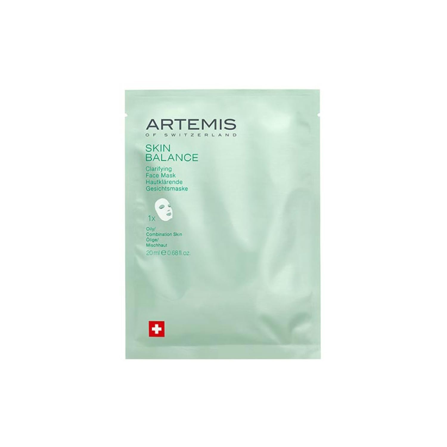 Маска для обличчя Artemis of Switzerland Skin Balance Clarifying 20 мл, фото №1