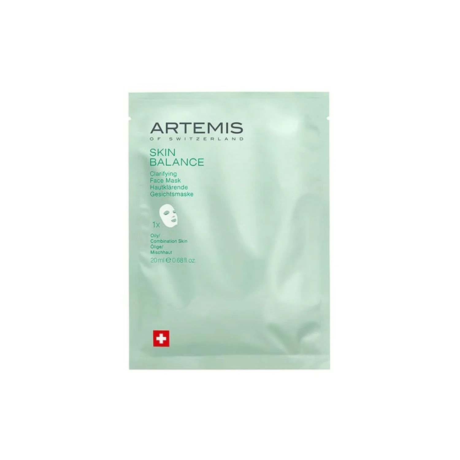 Маска для лица Artemis of Switzerland Skin Balance Clarifying 20 мл, фото №1
