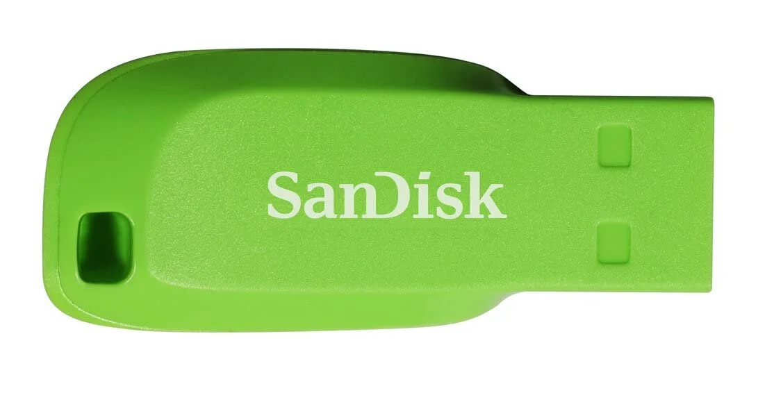 USB-накопичувач SanDisk Cruzer Blade 32GB 3 шт. Синій/Рожевий/Зелений, фото №2 USB-накопичувач SanDisk Cruzer Blade 32GB 3 шт. Синій/Рожевий/Зелений, фото №2