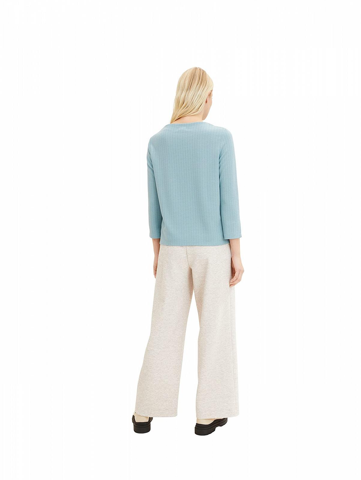 Женская Толстовка с воротником поло TOM TAILOR, фото №4