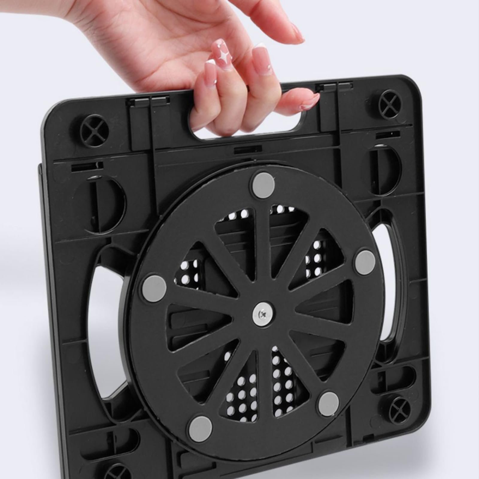 Подставка для ноутбука Эргономичная Регулируемая Складная Вращающаяся для встреч, фото №9