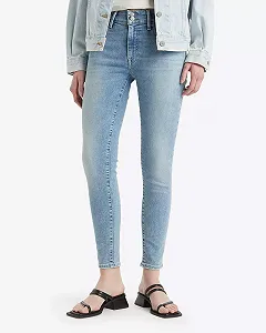 Женские джинсы Levis - 711 Double Button Blue Wave Light - 28 synthetic.ua - Фото 1