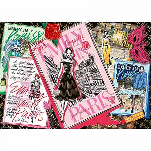 Пазл Trefl Emily in Paris Fashion Magazine 1000 деталей synthetic.ua - Фото 1