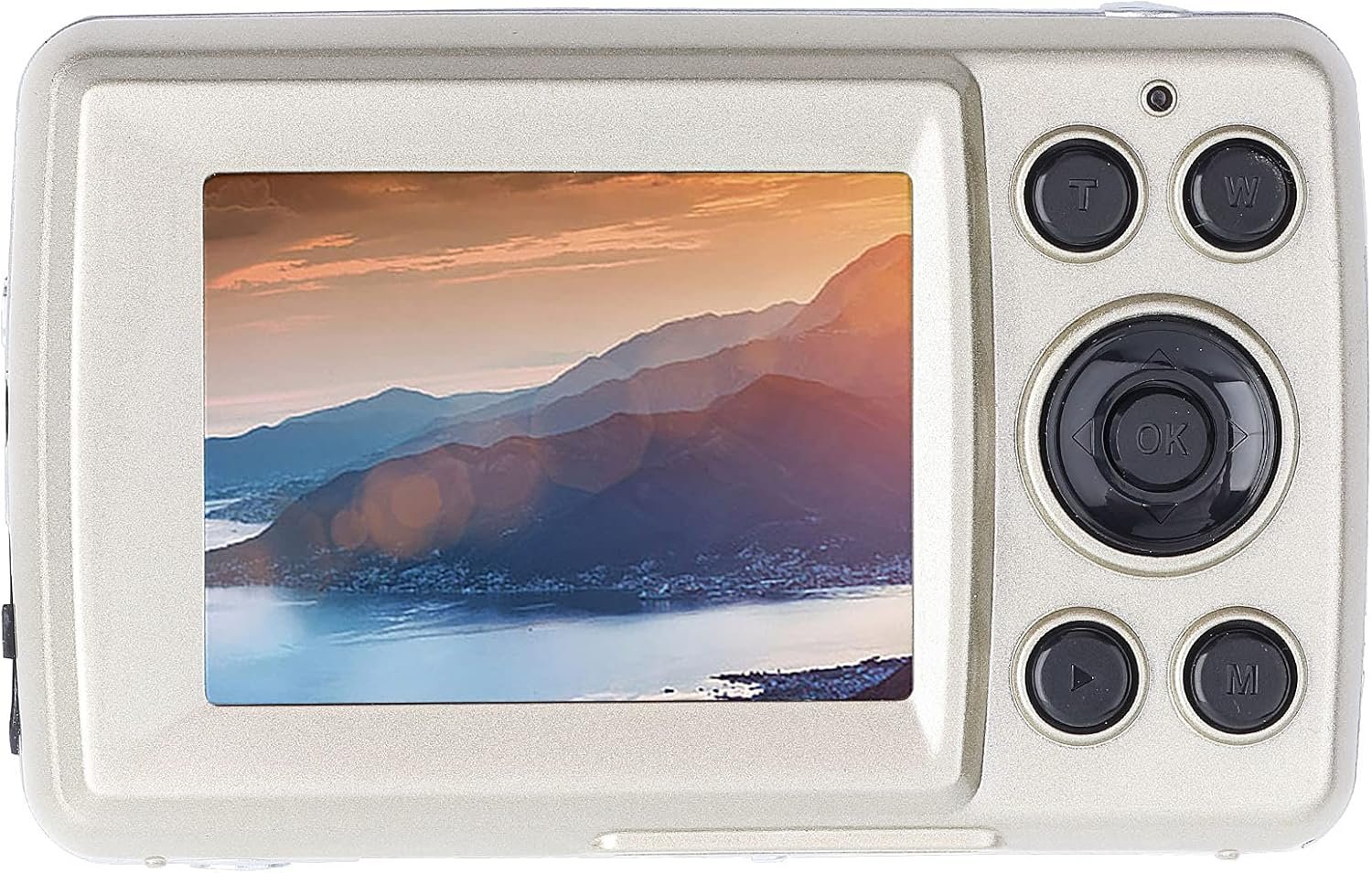 Фотоаппарат Yosoo Health Gear R17 VMT9B0 2Мп / CMOS / HD 30fps / 16Х зум / Золотистый, фото №4