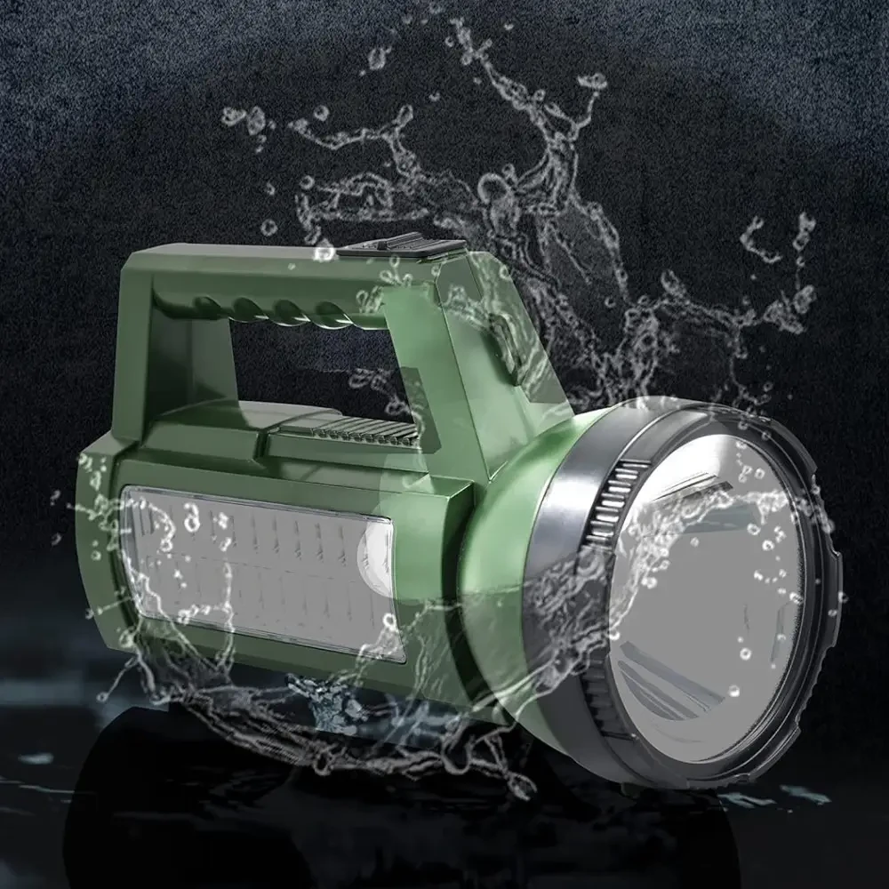 Фонарь аккумуляторный DP-7325 с боковым светом Ручной кемпинговый фонарик на аккумуляторе, фото №7 Фонарь аккумуляторный DP-7325 с боковым светом Ручной кемпинговый фонарик на аккумуляторе, фото №7